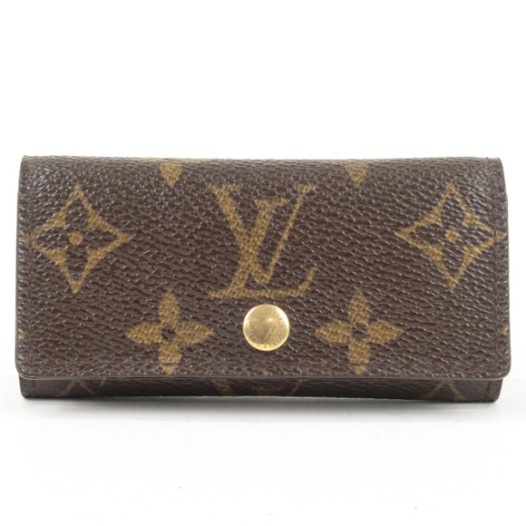 Louis Vuitton Accessories - Authentic Louis Vuitton Multicles Wallet Key Chain Case Holder